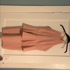 Pink ruffles dress